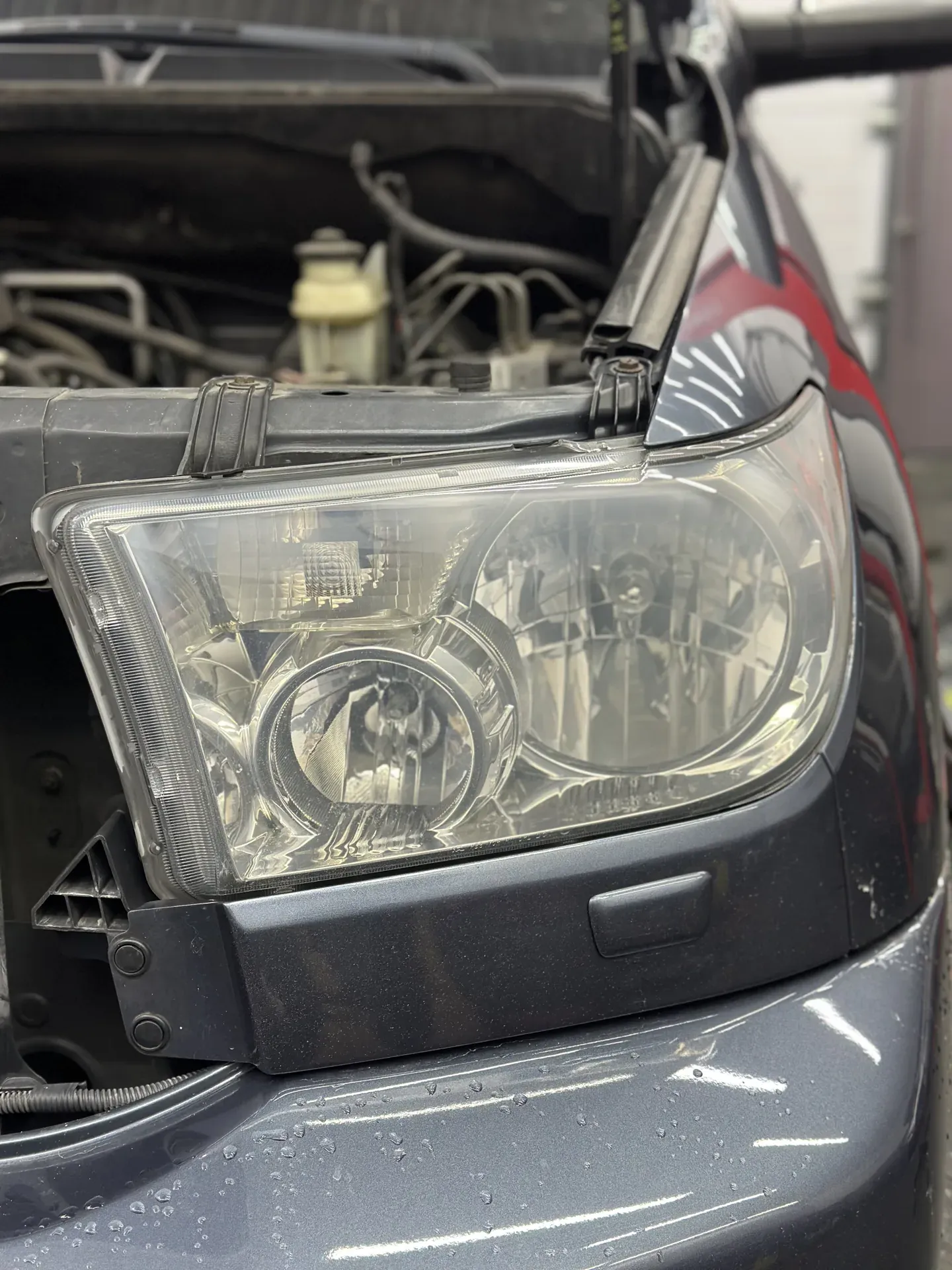 Встановлення bi-led лінз на позашляховик, до