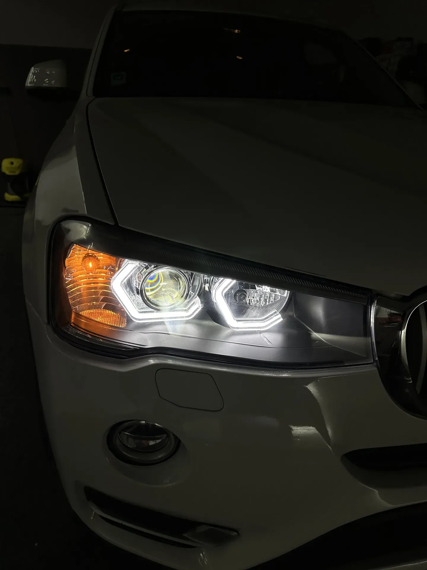 Встановлення bi-led лінз, BMW X3, після