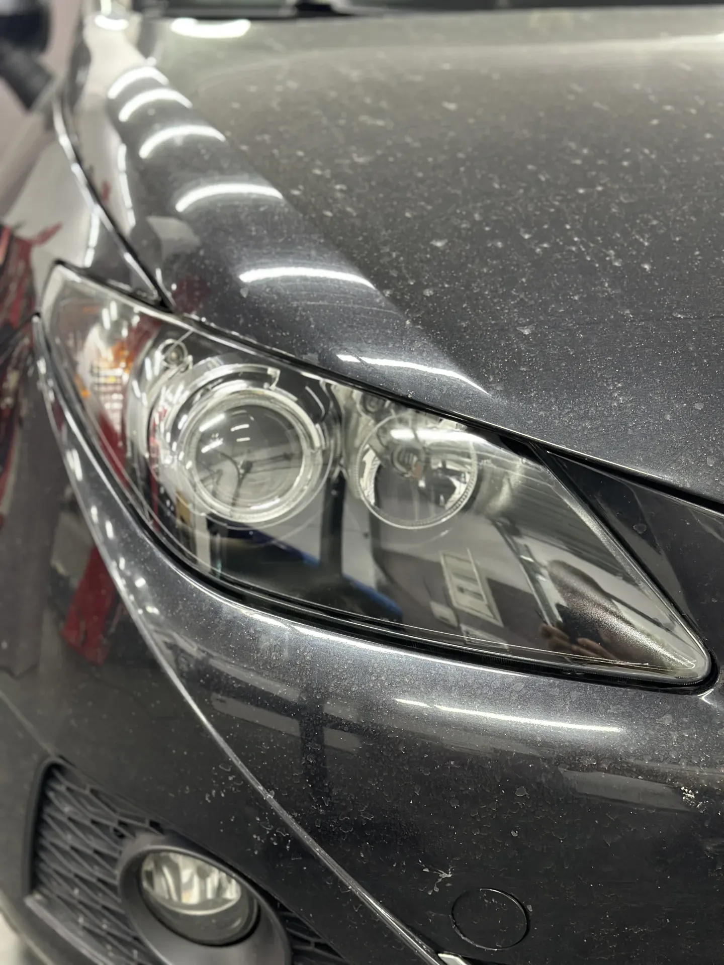 Встановлення bi-led лінз Mazda, після