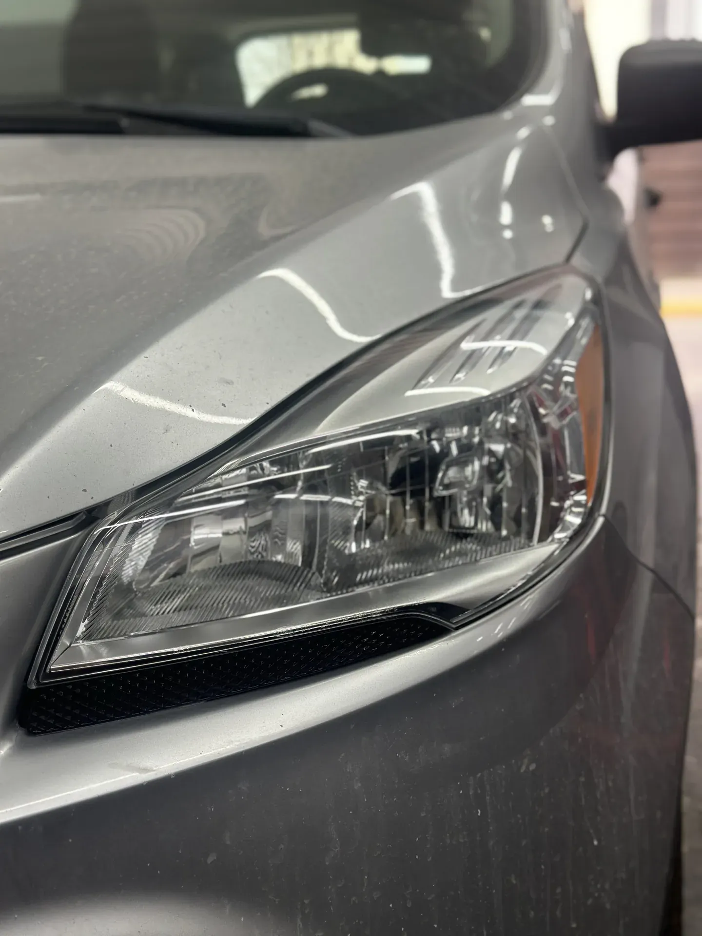 Фара Subaru після полірування, результат